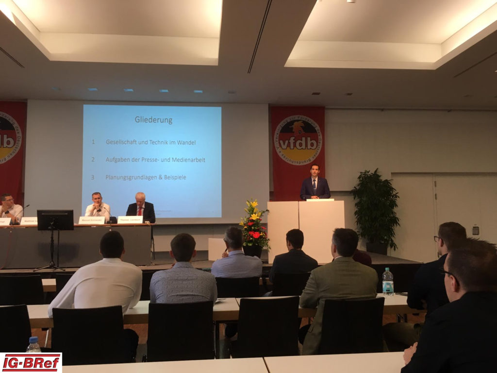 Vorträge der Brandreferendare auf der vfdb Jahresfachtagung