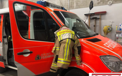 Zugführerabschnitt bei der Berliner Feuerwehr