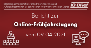 Die Frühjahrstagung erstmalig online